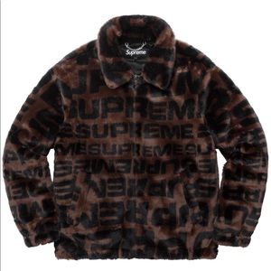Supreme Faux Fur Repeater Bomber